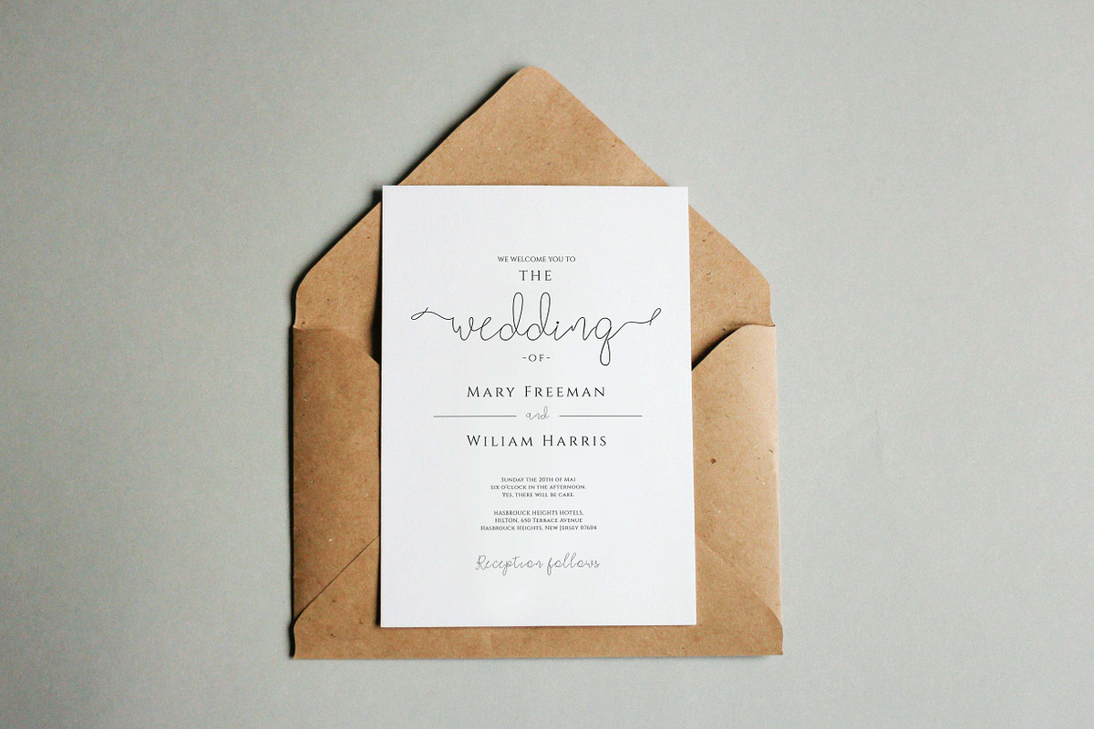 Wedding Invite, a Templates & Theme by DevineWedding (Photo 2 of 3)