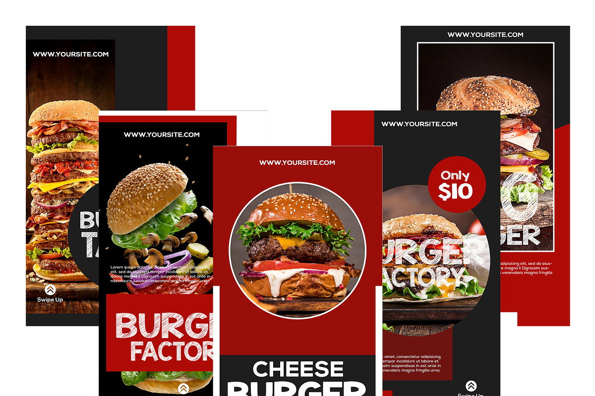 Food Instagram Story Canva Template, a Social Media Template by DreamColor (Photo 4 of 5)