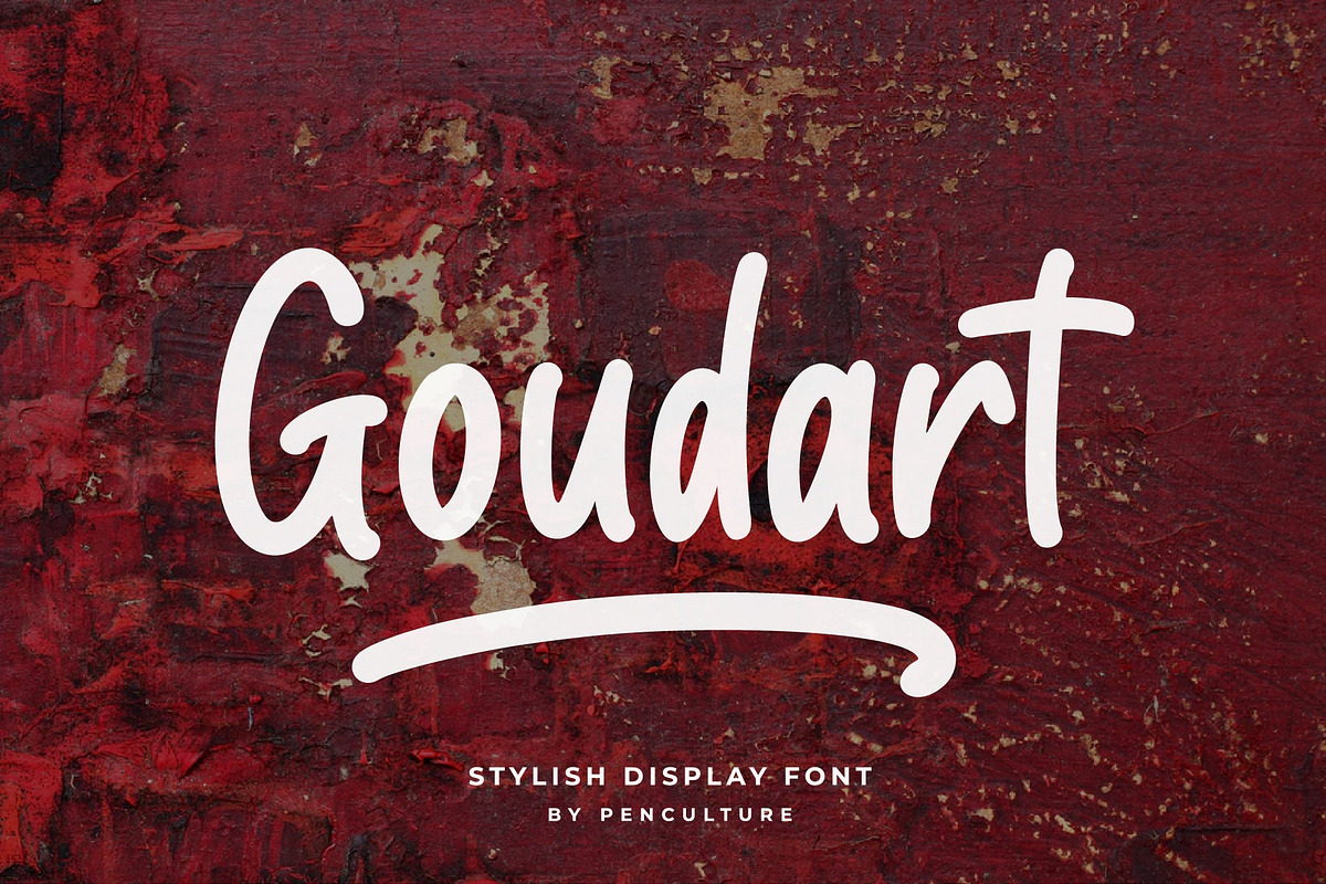Goudart - Stylish Display Font