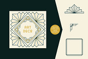 Art Deco Elements & Graphics, an Object Graphic by The Artifex Forge (Thumbnail 9 of 17)