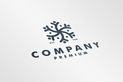 six people modern work team logo, a Branding & Logo Template by mouze_art (Thumbnail 2 of 4)
