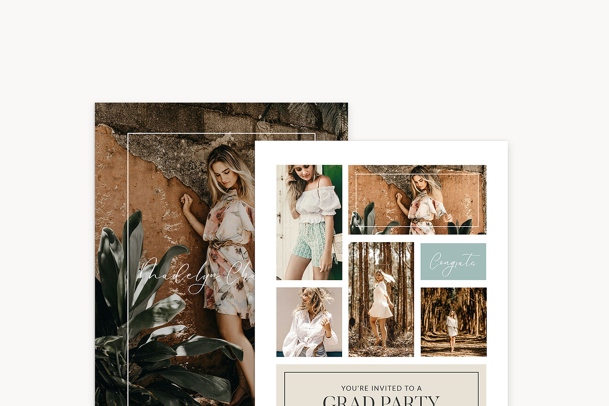 Graduation Announcement Template BRB, an Invitation Template by Laurie Cosgrove Design (Photo 4 of 7)