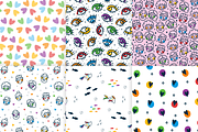 16 LGBTQIA+ Never Ending Patterns, a Pattern Graphic by karetniy (Thumbnail 4 of 6)