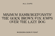 QIQAR modern serif font, a Serif Font by alanwarstd (Thumbnail 3 of 5)