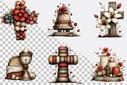 Christian Easter Clipart Bundle., an Illustration by SVGArt (Thumbnail 8 of 8)