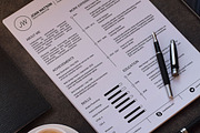 Creative Resume + Cover Letter, a Resume Template by Made by Mancie (Thumbnail 1 of 5)