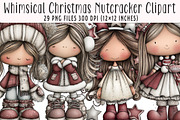 Whimsical Christmas Nutcracker PNG, an Illustration by SinaCreation (Thumbnail 1 of 7)