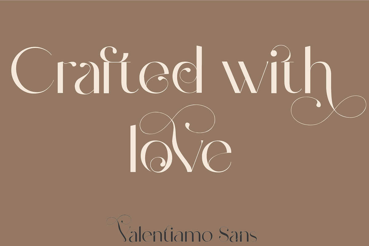Valentiamo Sans| Stunning Sans Serif, a Sans Serif Font by MchCrafter (Photo 12 of 15)