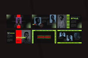 Ethorn - Urban Keynote Template