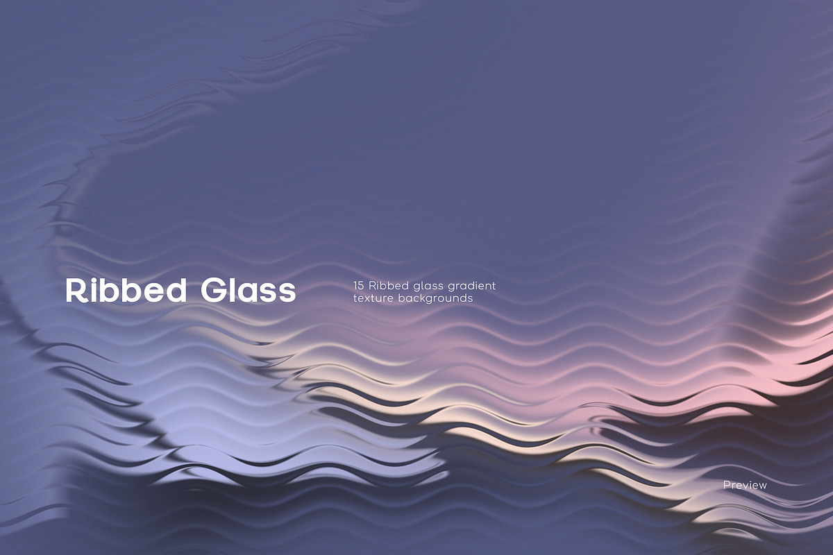 Ribbed Glass Gradient Backgrounds, a Background Graphic by Ghurafa Studio (Photo 8 of 10)