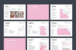 ROSALIA - Brand Guidelines Template