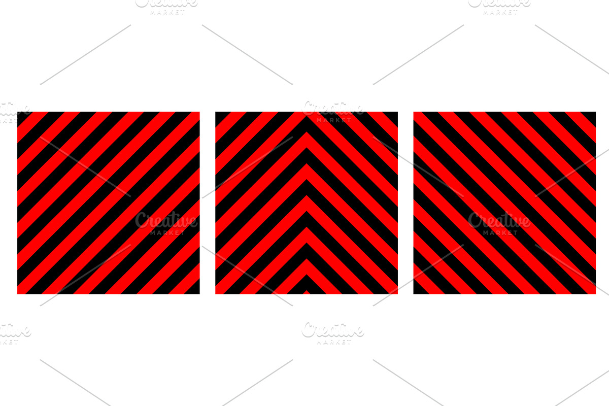 Warning sign with red and black, an Object Illustration by 32pixels