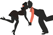 SWING DANCE CLIPART, a Graphic by La Inspiratriz (Thumbnail 17 of 21)