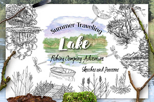 Summer on the Lake. Sketches 