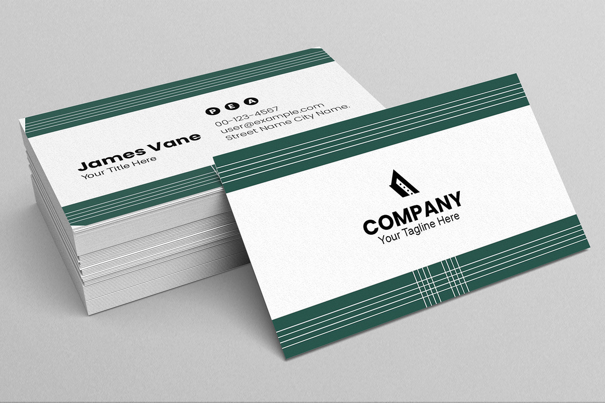 Business Card Layout, a Business Card Template by MightyDesign (Photo 2 of 6)