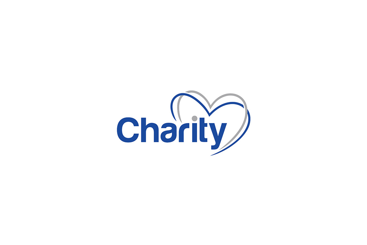 typography charity logo design vecto, a Branding & Logo Template by boriman05