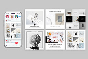 Instagram Post Template Social Media, a Social Media Template by Miyaji75 (Thumbnail 3 of 9)