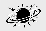 Planet Saturn planetary ring system, an Illustration by Amazin_art (Thumbnail 19 of 21)