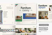 Japandi Interior Square Brochure, a Brochure Template by trabaskriya (Thumbnail 1 of 6)