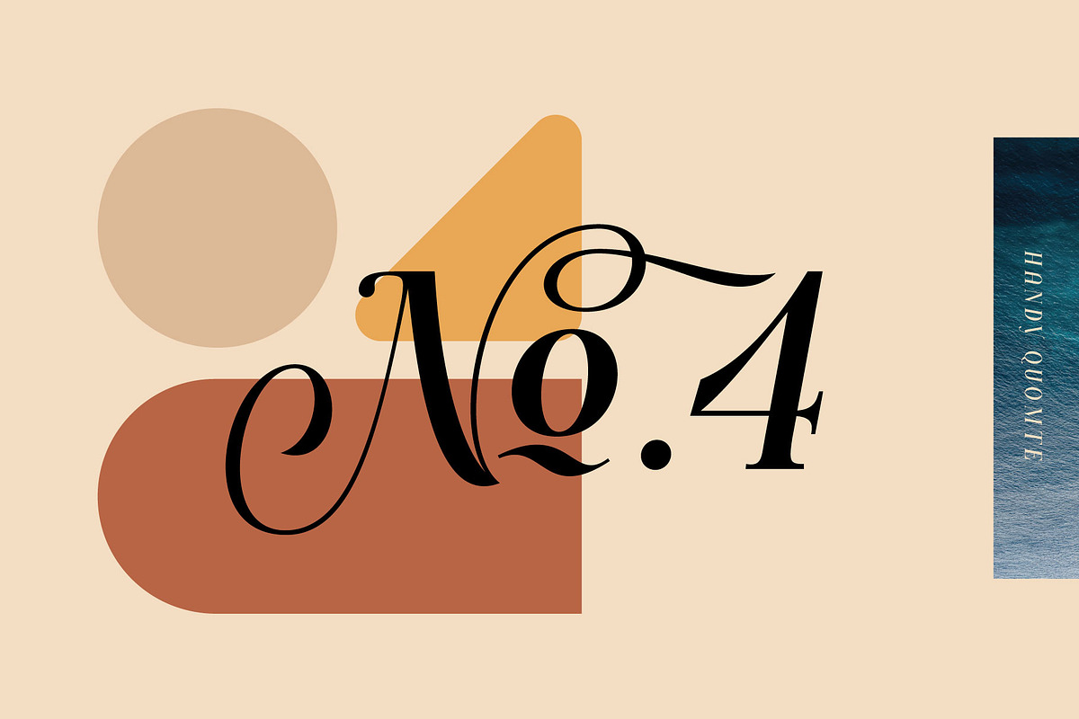 Handy Quomte, a Script Font by alit design (Photo 5 of 18)