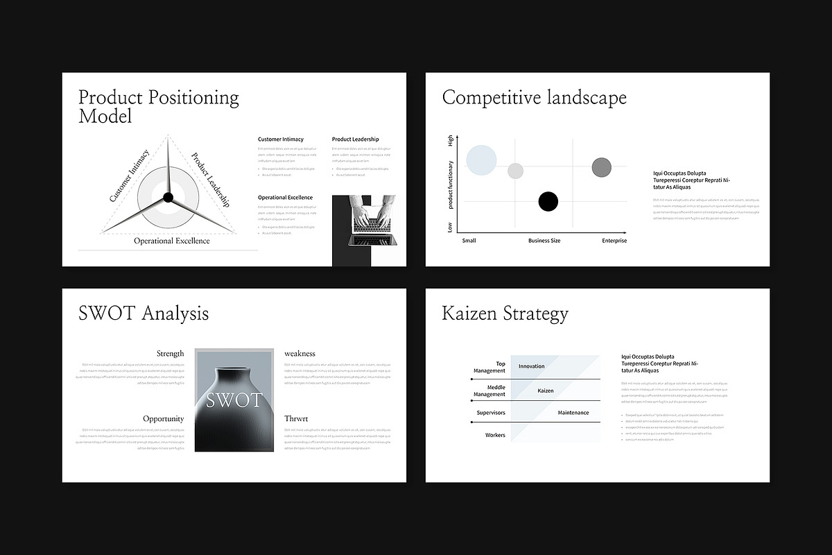 Business Strategy Presentation, a Presentation Template by E-Type (Photo 5 of 6)