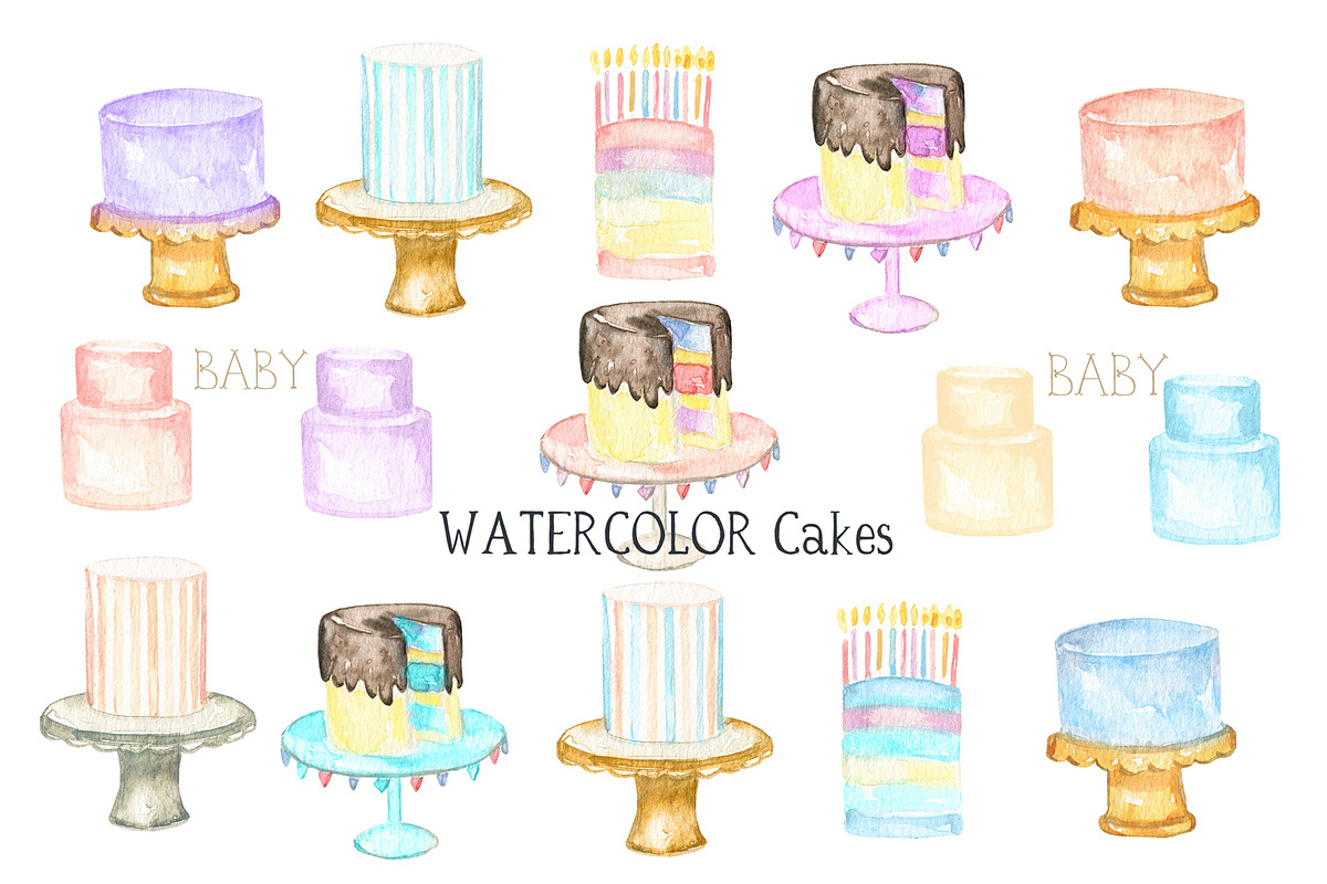 Baby Crest Creator Watercolor, an Illustration by LABFcreations (Photo 10 of 32)