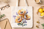 Whimsical Spring Flowers Clipart PNG, an Illustration by Canvas Craft (Thumbnail 5 of 7)