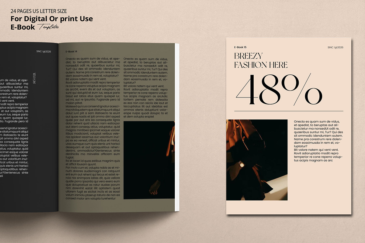 E-Book Magazine Template, a Magazine Template by Aura Agency (Photo 6 of 8)
