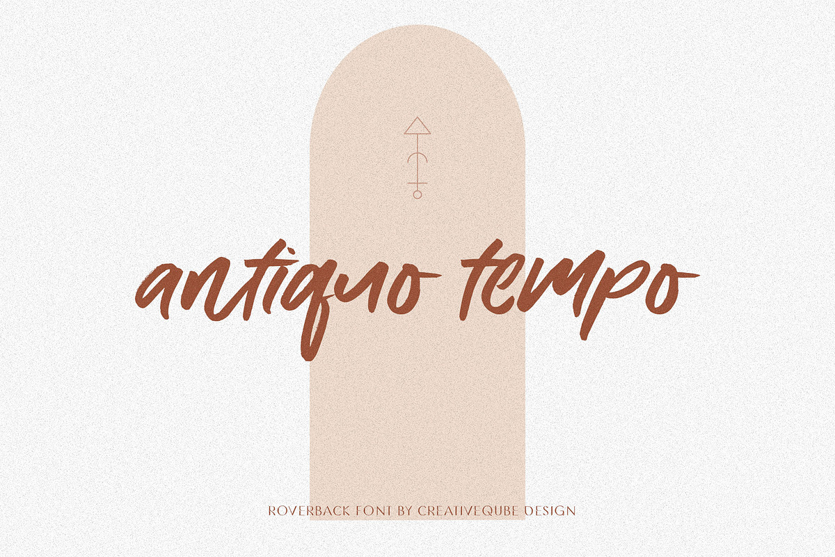 Roverback Font preview 2