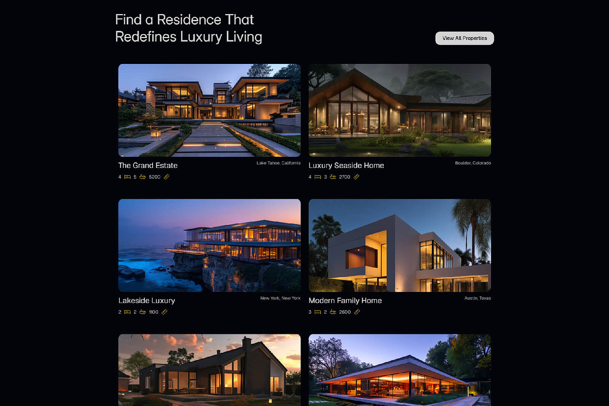 Royalest — Real Estate Web Template, a Landing Page Template by TemplatePlus.net (Photo 4 of 4)