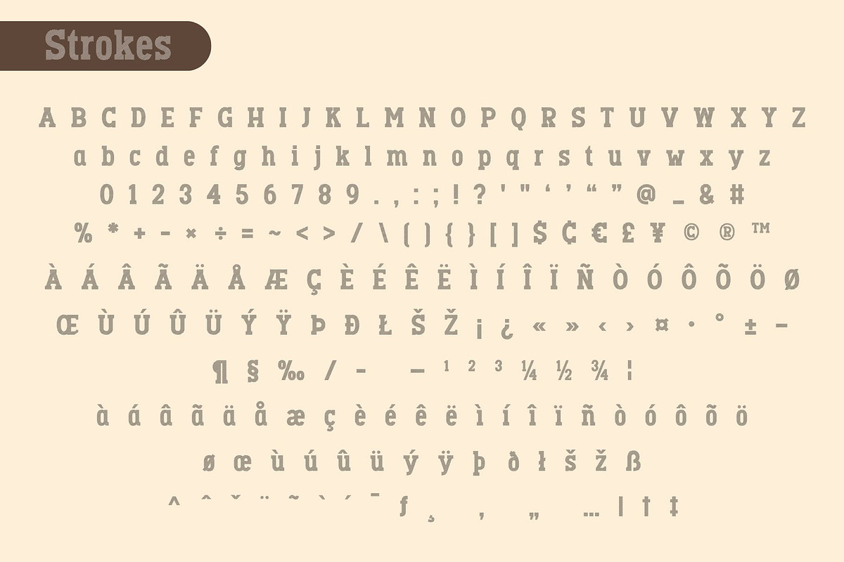 Fox Granite Font, a Slab Serif Font by Fox7 By Rattana (Photo 11 of 13)