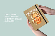 Character Portrait stamp Brushes, a Brush Add-On by Procreate Market (Thumbnail 13 of 14)