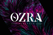 Ozra | Display Font, a Serif Font by Glyph44 (Thumbnail 1 of 7)