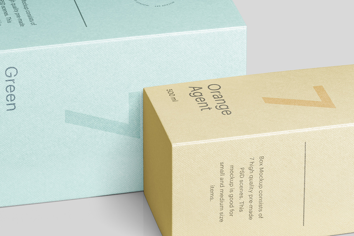 Box Mockup Bundle, a Packaging Mockup by GraphicWave (Photo 11 of 22)