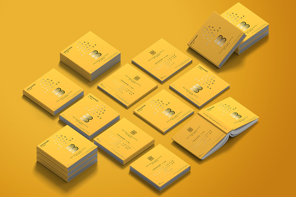 Book Mockup Scene Creator, a Print Template by pmvch (Photo 3 of 16)