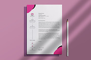 Letterhead Template, a Stationery Template by ResumeDevisers (Thumbnail 6 of 6)