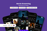Yumm – Movie App Design Template, an App Template by productype1 (Thumbnail 1 of 5)