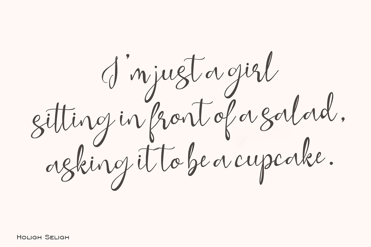 Holigh seligh, a Font by Sulthan Studio (Photo 4 of 11)