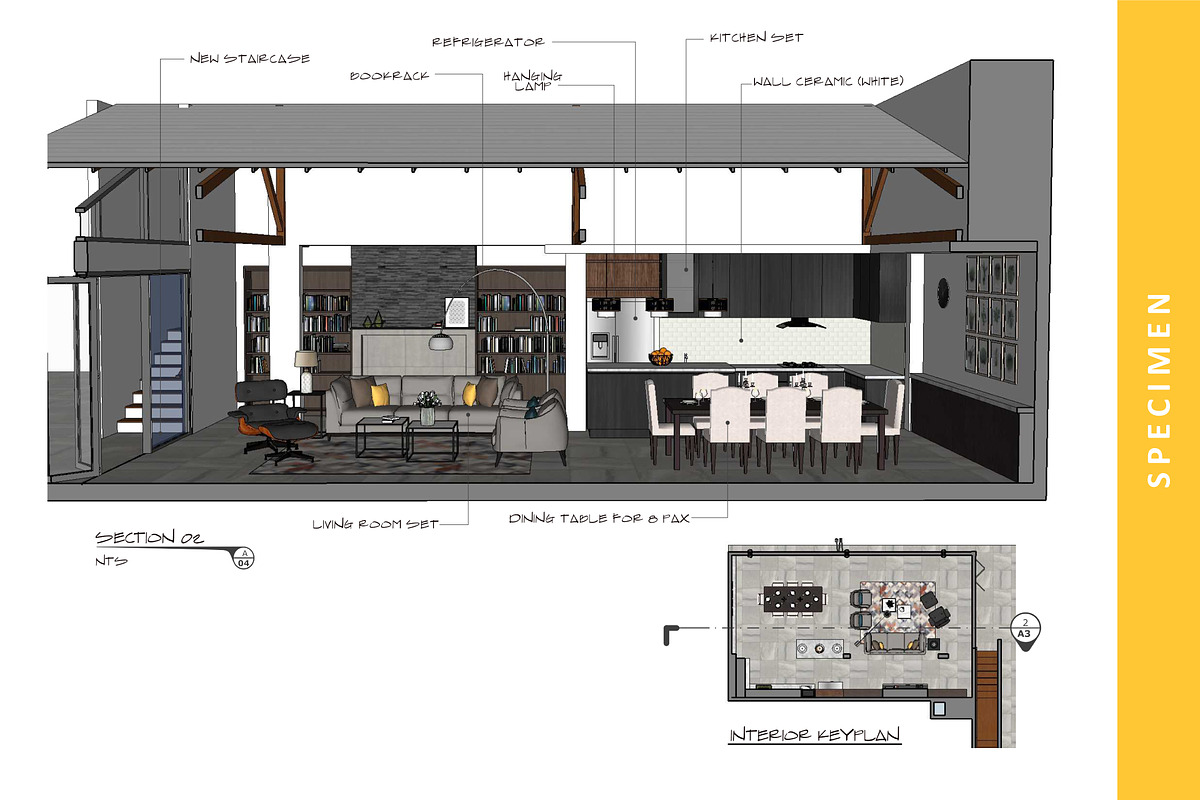 Architectype | Architect's Sidekick, a Script Font by Omaikraf Studio (Photo 5 of 6)