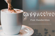 Cappuccino Handwriting Font, a Handwritten Font by Ruddean2109 (Thumbnail 1 of 10)