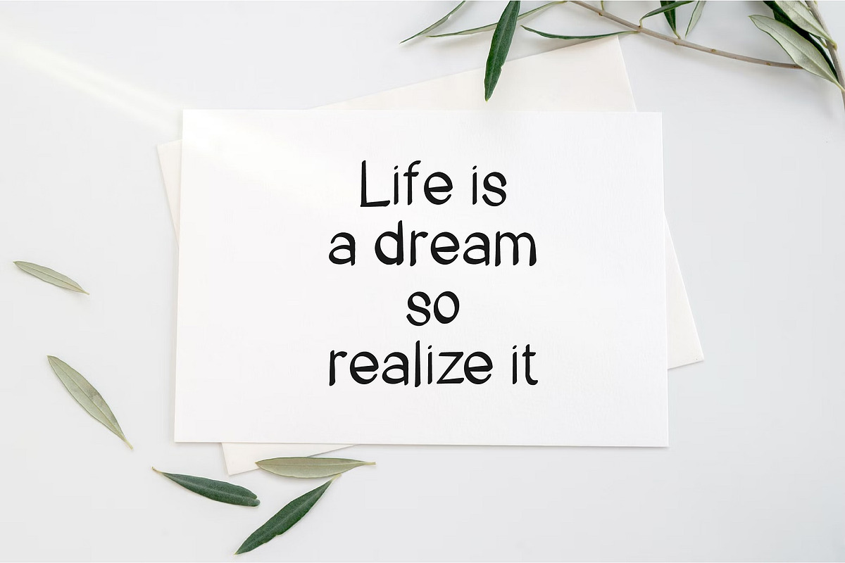Ertelor Modern Sans Serif Font, a Sans Serif Font by Gumrega Studio (Photo 3 of 6)