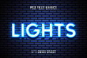 glow neon text effect bundle, a Layer Style Add-On by yokbisayok (Thumbnail 2 of 5)