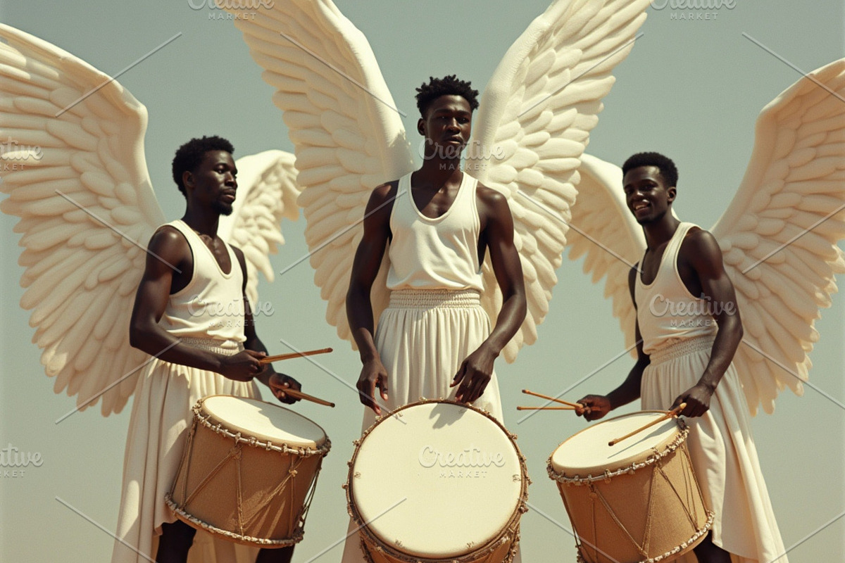 Angels in drums, a Person Photo by PLUM&FIGS (Photo 2 of 2)