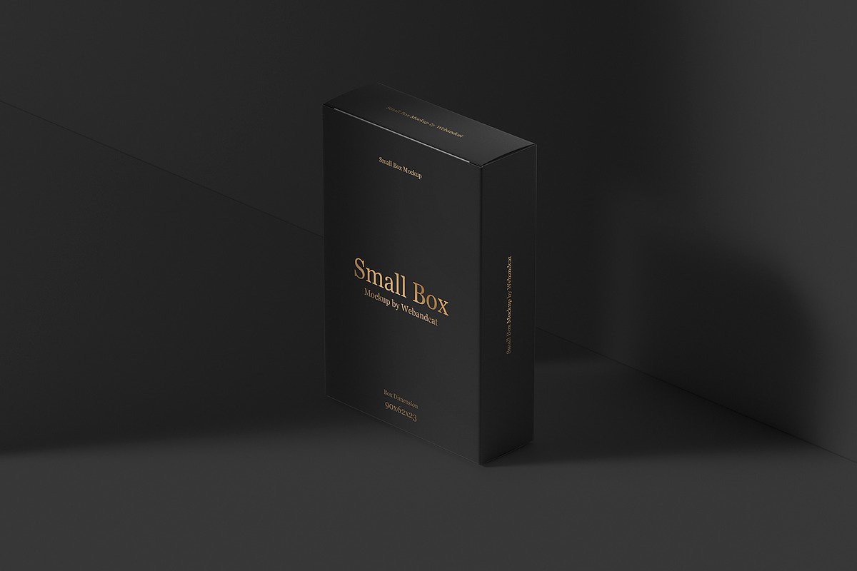 Small Box Mockup, a Packaging Mockup by WebAndCat (Photo 21 of 40)