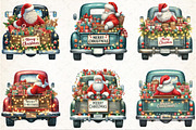 Christmas Gnome and Truck-28 PNG, an Illustration by Libby Wishes (Thumbnail 6 of 6)
