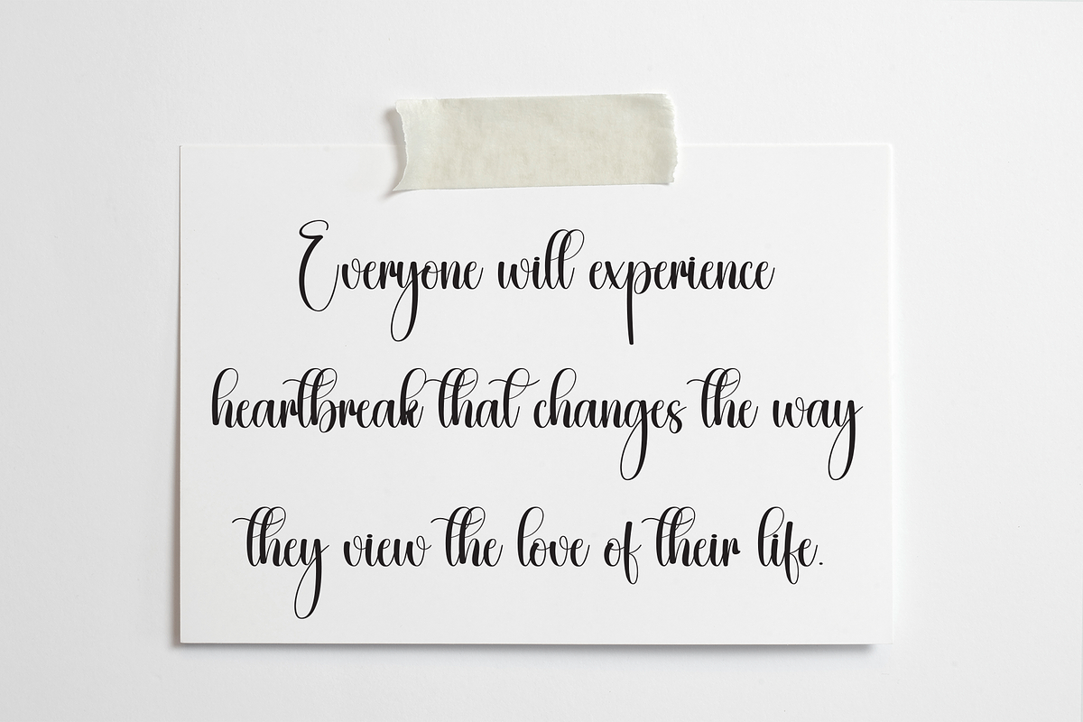 Anything | Script Font, a Handwritten Font by Scratchones (Photo 5 of 9)