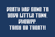 Rezhett Decorative Display Font, a Handwritten Font by Maulana Creative (Thumbnail 3 of 7)