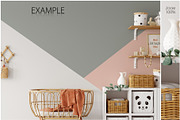 Kids Frames & Wall Mockup Bundle - 6, a Print Template by Yuri-U (Thumbnail 6 of 28)