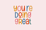 Dream Baser- Playful Display Font, a Handwritten Font by Typebae (Thumbnail 3 of 6)