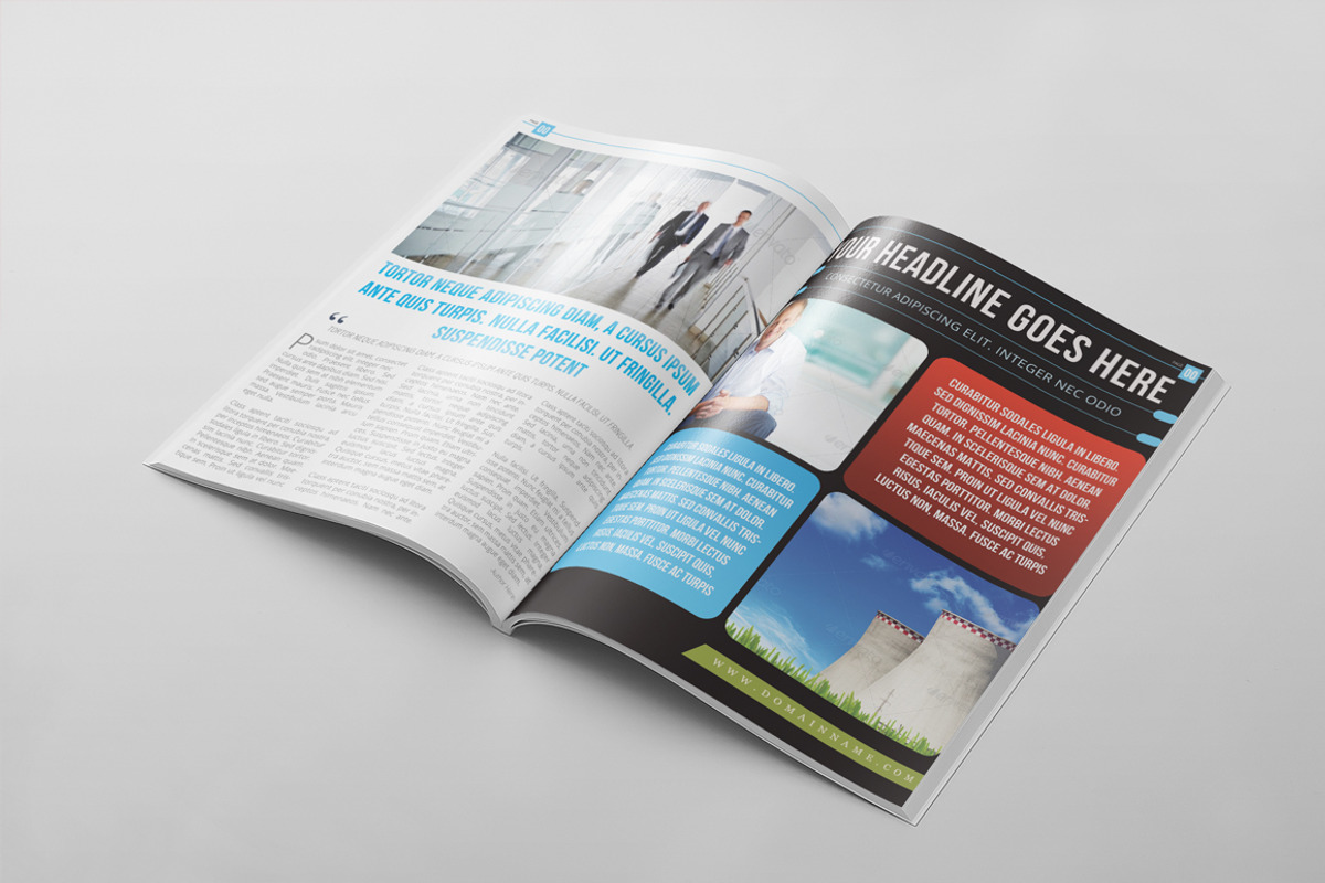 Magazine Template 18, a Magazine Template by pmvch (Photo 11 of 30)